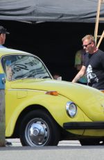 JENNIFER MORRISON on the Set of Once Upon A Time 07/22/2015