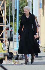 JENNIFER MORRISON on the Set of Once Upon A Time 07/22/2015