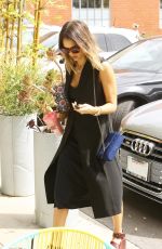 JESSICA ALBA Arrives at Her Office in Santa Monica 07/29/2015
