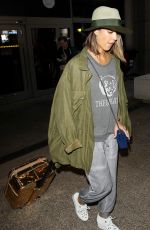 JESSICA ALBA Arrives at Los Angeles International Airport 07/09/2015