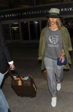 JESSICA ALBA Arrives at Los Angeles International Airport 07/09/2015
