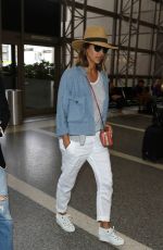 JESSICA ALBA at LAX Airport in Los Angeles 07/05/2015