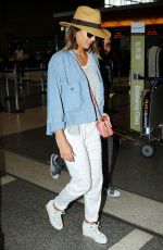 JESSICA ALBA at LAX Airport in Los Angeles 07/05/2015