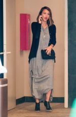 JESSICA ALBA at Sushi Park in Los Angeles 07/16/2015