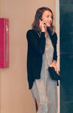 JESSICA ALBA at Sushi Park in Los Angeles 07/16/2015