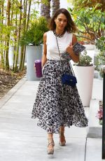 JESSICA ALBA Heading to Her Office in Santa Monica 07/30/2015