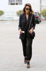 JESSICA ALBA Out and About in Culver City 07/20/2015