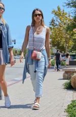 JESSICA ALBA Out Shopping in Malibu07/04/2015