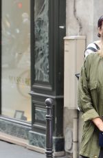 JESSICA ALBA Out Shopping in Paris 07/08/2015