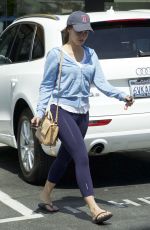 JESSICA LOWNDES in Spandex Out in Los Angeles 06/29/2015