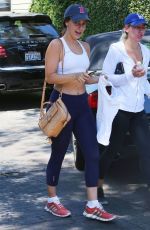 JESSICA LOWNDES in Tights Out in Studio City 06/30/2015