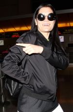 JESSIE J Arrives at Los Angeles International Airport 07/25/2015