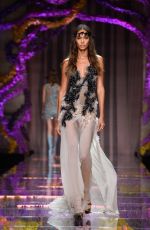 JOAN SMALLS on the Runway of Atelier Versace Show in Paris