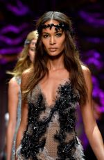 JOAN SMALLS on the Runway of Atelier Versace Show in Paris