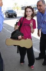 JOEY KING Arrives at LAX Aairport in Los Angeles 07/28/2015