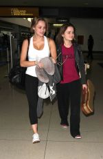 JOEY KING Arrives at LAX Aairport in Los Angeles 07/28/2015