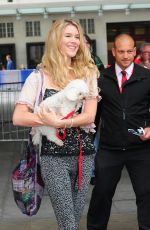 JOSS STONE at BBC Radio 1 in London 07/16/2015