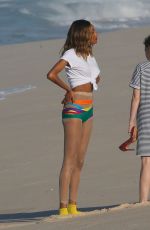 JOURDAN DUNN on the Set of a Photoshoot at a Beach in Rio De Janeiro 07/13/2015