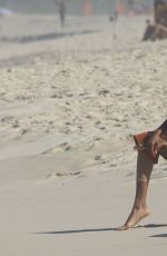 JOURDAN DUNN on the Set of a Photoshoot at a Beach in Rio De Janeiro 07/13/2015
