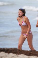 JULIA PEREIRA in Bikini at a Beach in Miami 07/20/2015