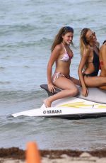 JULIA PEREIRA in Bikini at a Beach in Miami 07/20/2015