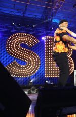 JULIANNE HOUGH at Lip Sync Battle Live at Summerstage in New York