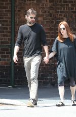 JULIANNE MOORE and Bart Freundlich Out and About in New York 07/03/2015