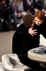 JULIANNE MOORE at Chanel Fashion Show in Paris