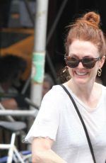 JULIANNE MOORE Out Shoping in West Village 07/02/2015