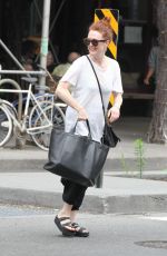 JULIANNE MOORE Out Shoping in West Village 07/02/2015