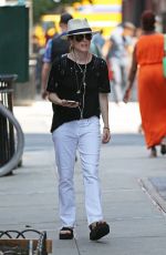 JULIEANNE MOORE Out and About in New York 07/20/2015