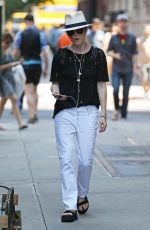 JULIEANNE MOORE Out and About in New York 07/20/2015