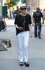 JULIEANNE MOORE Out and About in New York 07/20/2015