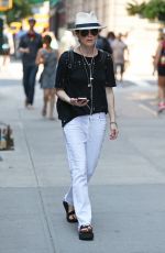 JULIEANNE MOORE Out and About in New York 07/20/2015