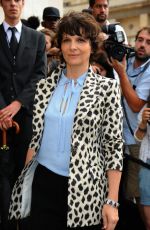 JULIETTE BINOCHE at Giorgio Armani Fashion Show in Paris