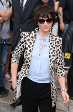 JULIETTE BINOCHE at Giorgio Armani Fashion Show in Paris