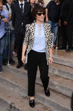 JULIETTE BINOCHE at Giorgio Armani Fashion Show in Paris