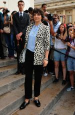 JULIETTE BINOCHE at Giorgio Armani Fashion Show in Paris