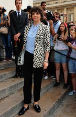JULIETTE BINOCHE at Giorgio Armani Fashion Show in Paris