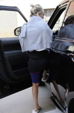 KALEY CUOCO at Lancer Skincare Clinic in Beverly Hills 07/20/2015