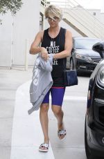 KALEY CUOCO at Lancer Skincare Clinic in Beverly Hills 07/20/2015