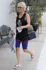 KALEY CUOCO at Lancer Skincare Clinic in Beverly Hills 07/20/2015