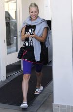 KALEY CUOCO at Lancer Skincare Clinic in Beverly Hills 07/20/2015
