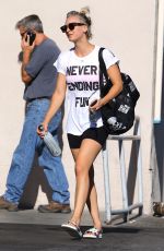 KALEY CUOCO Leaves a Gym in Beverly Hills 07/13/2015