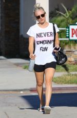 KALEY CUOCO Leaves a Gym in Beverly Hills 07/13/2015