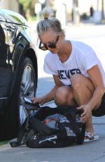 KALEY CUOCO Leaves a Gym in Beverly Hills 07/13/2015