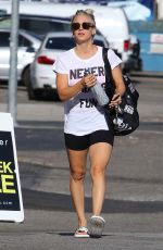 KALEY CUOCO Leaves a Gym in Beverly Hills 07/13/2015