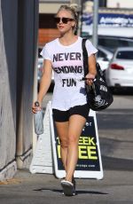 KALEY CUOCO Leaves a Gym in Beverly Hills 07/13/2015