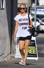 KALEY CUOCO Leaves a Gym in Beverly Hills 07/13/2015