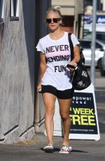 KALEY CUOCO Leaves a Gym in Beverly Hills 07/13/2015